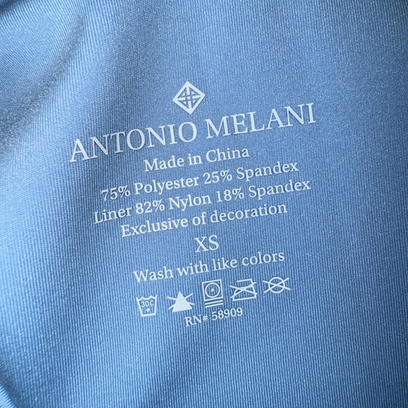 ANTONIO MELANI Sky Blue Fabric - Picture 2 of 3